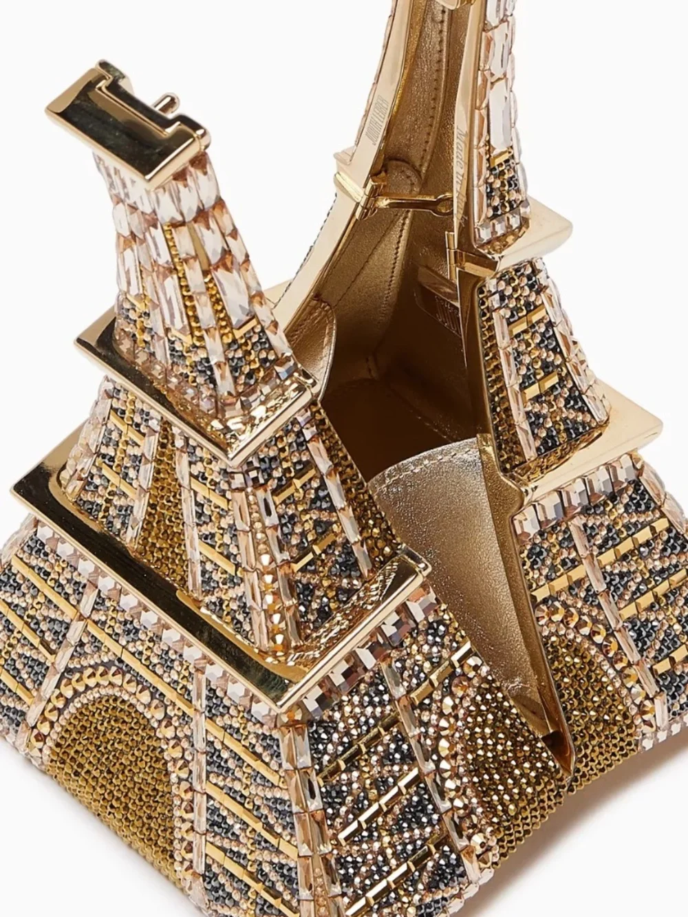 Judith Leiber Eiffel Tower Clutch Minaudiere